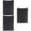 3Pièces Clipboard Portable Noir Multifonction Pour Et Étudiants 7