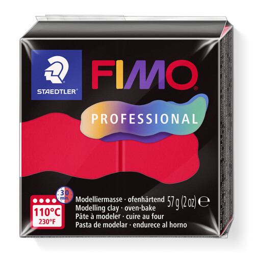 Staedtler (True Red) Staedtler FIMO Professional 57g Block