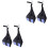 4Pièces Sangles Abdominales Elastiques Pour Exercices Barres Multi 3