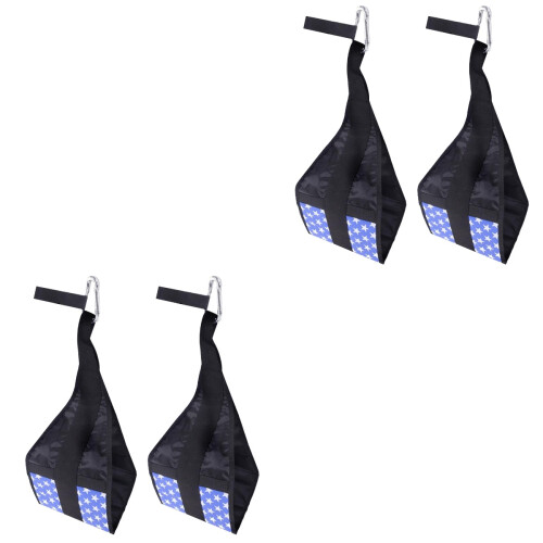 4Pièces Sangles Abdominales Elastiques Pour Exercices Barres Multi 2