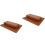 2Ensembles Repose-Main Ongles Confort PU Marron Usage Domestique 6