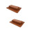 2Ensembles Repose-Main Ongles Confort PU Marron Usage Domestique 9