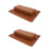 2Ensembles Repose-Main Ongles Confort PU Marron Usage Domestique 7