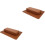 2Ensembles Repose-Main Ongles Confort PU Marron Usage Domestique 5