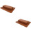 2Ensembles Repose-Main Ongles Confort PU Marron Usage Domestique 8