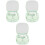 3Ensembles Étui Vert Petit Pour Lentilles De Contact Durable 10