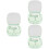 3Ensembles Étui Vert Petit Pour Lentilles De Contact Durable 7
