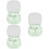3Ensembles Étui Vert Petit Pour Lentilles De Contact Durable 6