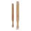 2Pcs Bamboo Paddle Pottery Tools Khaki for Clay Compression & Trimming 1