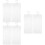 6Pièces Plastique Support Carte Parking Handicapé Usage Auto 9