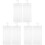 6Pièces Plastique Support Carte Parking Handicapé Usage Auto 4