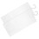 6Pièces Plastique Support Carte Parking Handicapé Usage Auto 2