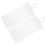 6Pièces Plastique Support Carte Parking Handicapé Usage Auto 3