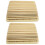 100Pièces Bâtonnets Bois Khaki Pour Bricolage, École Camp 7