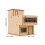 Cabane Bois DIY Khaki Puzzle Décor Table Sable 2