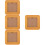 4Pcs Square Photo Frame For Picture Display Home Decoration 9