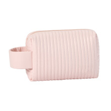 Stijlvolle cosmetische reistas voor dames, make-up organizer, waterdichte toilettas met binnenvak, uniek ontwerp, ruim hoofdcompartiment,