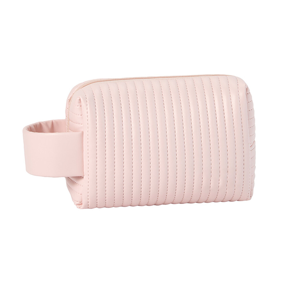Stylish Cosmetic Travel Bag Women's Makeup Organizer Waterproof Toiletry Pouch with Internal Pocket Unique Design Roomy Main Compartment Water