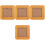 4Pcs Square Photo Frame For Picture Display Home Decoration 5