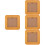 4Pcs Square Photo Frame For Picture Display Home Decoration 8