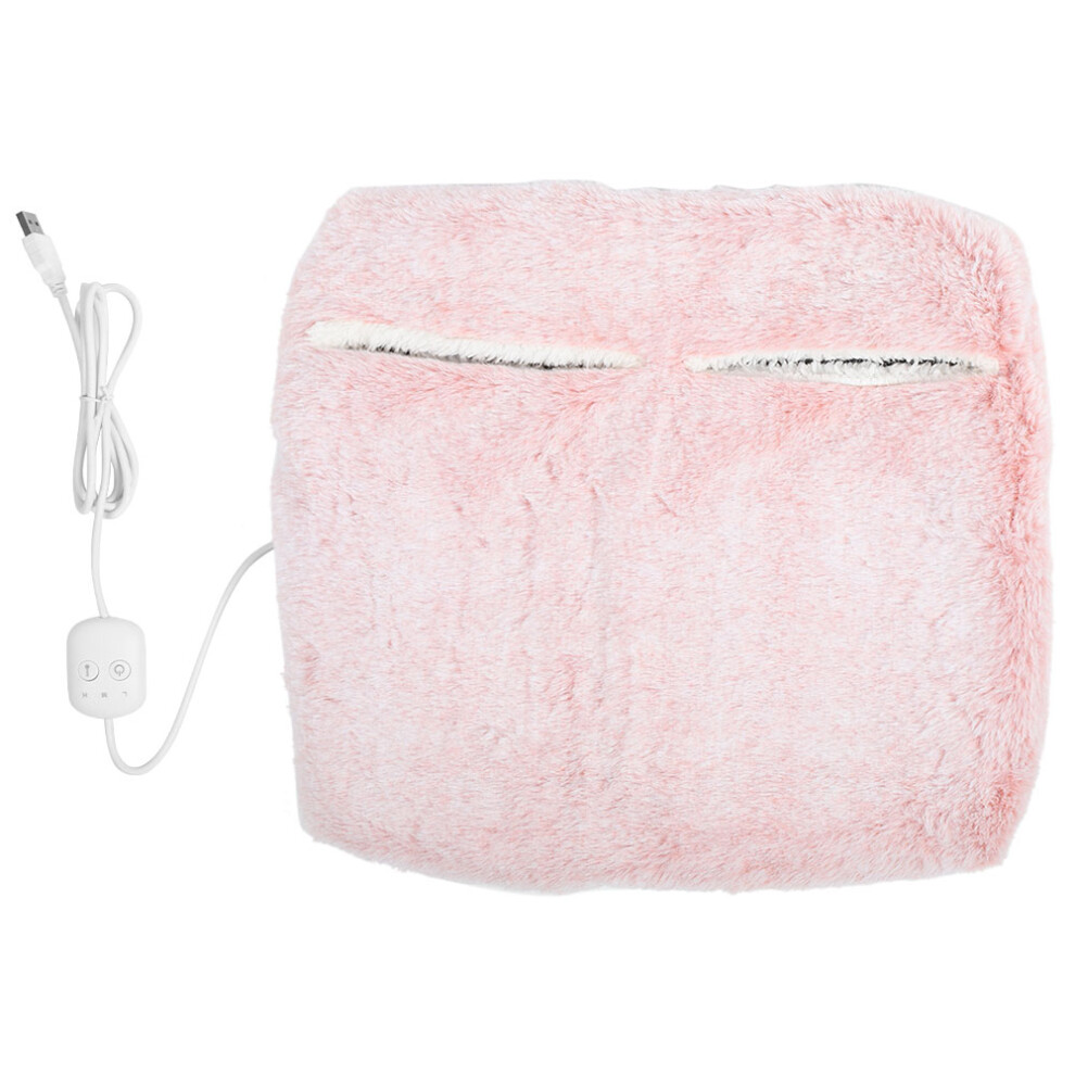 USB Heated Footwear With Breathable Plush Material, Electric Slippers Offering Warmth And Non Slip Stability For Winter Season Indoors