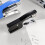 Cute Handheld Stapler Sleek Silver Durable Construction Rear Spring Loading Lightweight For School And Office 6