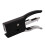 Cute Handheld Stapler Sleek Silver Durable Construction Rear Spring Loading Lightweight For School And Office 1