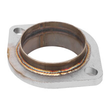 Universal Exhaust Muffler Pipe Extension Flange Adapter Stainless Steel Adapter Exhaust Flange High Quality Stainless Steel Satisfaction Guarantee