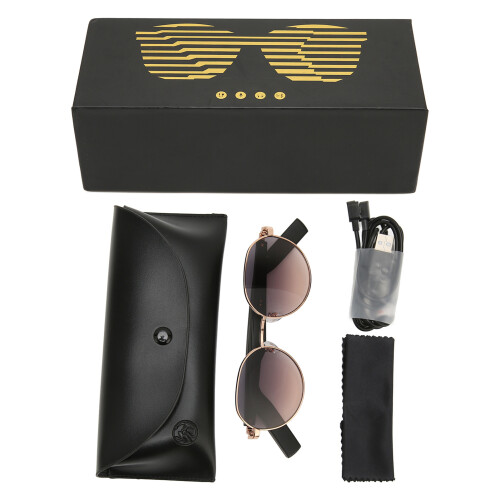 Open Ear Bluetooth Headset Glasses Polarized UV Protection Blue Light Filter Ultra-Light Frame for Smart Visual and Audio Experience