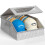 Baseball Cap Organizer with Clear Lid, Foldable Hat Storage Box for 24 Caps, Stackable Closet Use 1
