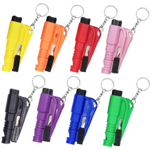8PCS Car Emergency Escape Tool 3 in 1 Window Breaker and Seatbelt Cutter with SpringLoaded Glass Breaker