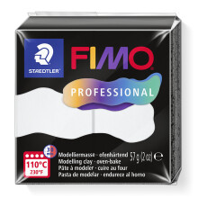 (White) Staedtler FIMO Professional 57g Block