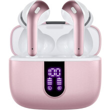 Kabellose Kopfhörer mit Mikrofon und Touch-Steuerung Rosa