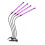 Plant lamp / plant lighting with 4 flexible LED fluorescent tubes   1-pack 1