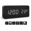 Sveglia digitale a LED Black 2