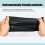 Plastic reparator autoadeziv piele artificiala 50x138 cm Black 4