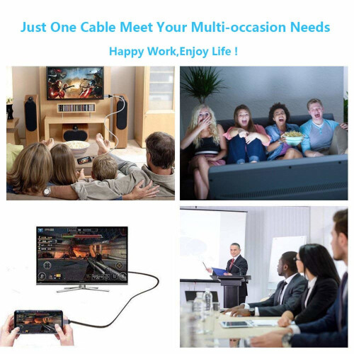 USB-C zu HDMI Kabel 4K 2 Meter, UHD 4K/30Hz, 2 Meter 2
