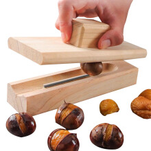 Chestnut Peeler with Ergonomic Comfort Grip, Manual Nutcracker Tool for Walnuts and Chestnuts