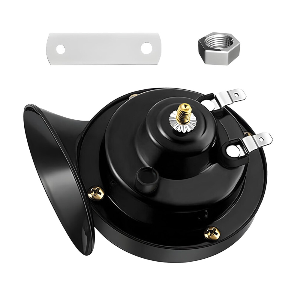 300Db Loud Train Horn For Cars, 12V Waterproof Electric Snail Horn, Universal Fit For Suv Motorcycle 9455672883337