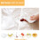 Clear PVC Tablecloth Protector Waterproof ScratchResistant Wipeable Vinyl Cover 55'x70' Rectangle 3