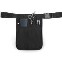 Nurse Fanny Pack Waterproof Oxford Medical Waist Bag with Multi Pockets Adjustable Organizer Black