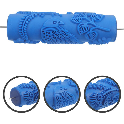 7Inch Decorative Paint Roller for Wall Art with Unique Pattern Design and Professional Finish 2