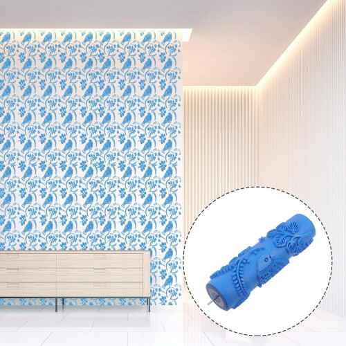 7Inch Decorative Paint Roller for Wall Art with Unique Pattern Design and Professional Finish 1