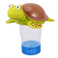 Pool Chlorine Dispenser with Collapsible Floating Design for Pools and Hot Tubs