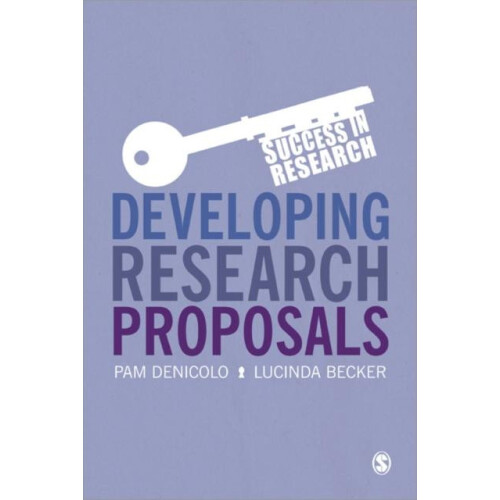 Developing Research Proposals by Pam Denicolo Paperback Book