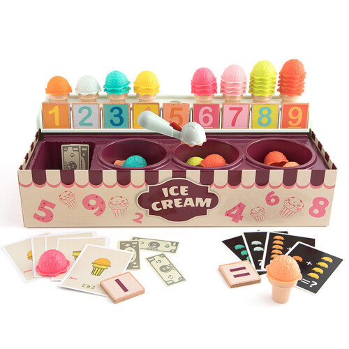 Spielset: Eisstand mit Mathe 1