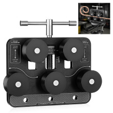 Tubing Straightener for 3/16'–1' Brake Lines Copper and Aluminum Tubes Wide Compatibility Durable Build