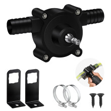 Drill Pump with SelfPriming Function for Fast Liquid Transfer, Easy Drill Attachment, Portable Design