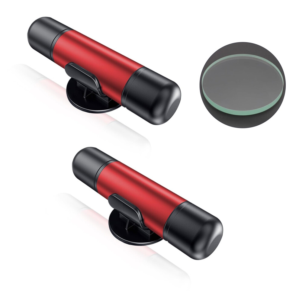 2 Pack Car Safety Hammer With Seatbelt Cutter, 2In1 Emergency Escape Tool For Auto Rescue, Black/Red 9092120393477