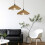 Boho Flower Shape Rattan Pendant Light Shade Rustic Woven Ceiling Fixture for Bedroom Kitchen 5